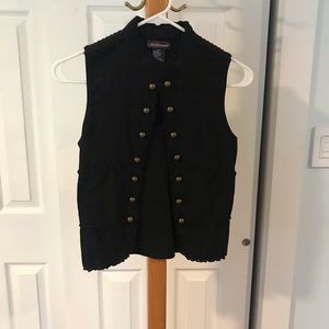 Takeout Black Sweater Vest